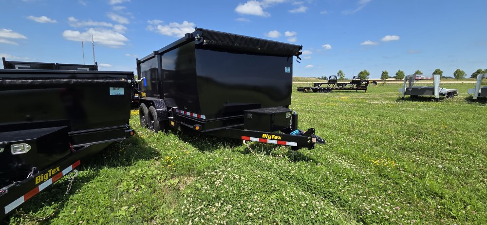 7'x14' Big Tex Trailers Dump 4'