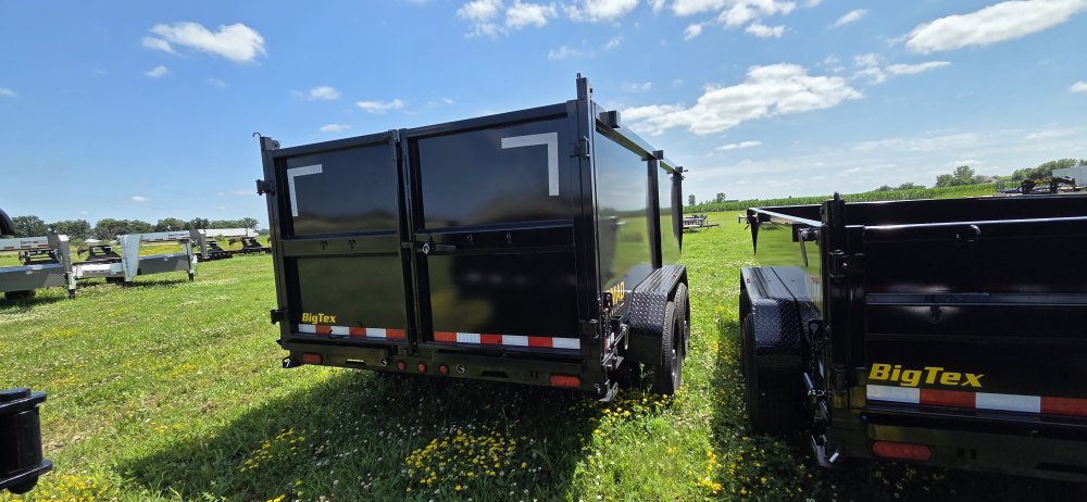 7'x14' Big Tex Trailers Dump 4'