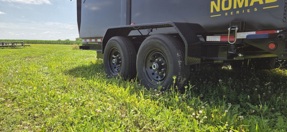7'x14' Big Tex Trailers Dump 4'