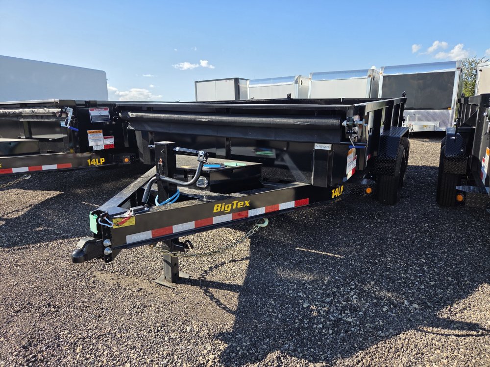 7'x14' Big Tex Trailers Dump 14LP-14 2'