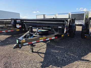 7'x14' Big Tex Trailers Dump 14LP-14 2'