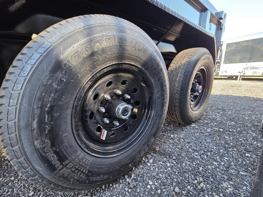 7'x14' Big Tex Trailers Dump 14LP-14 2'