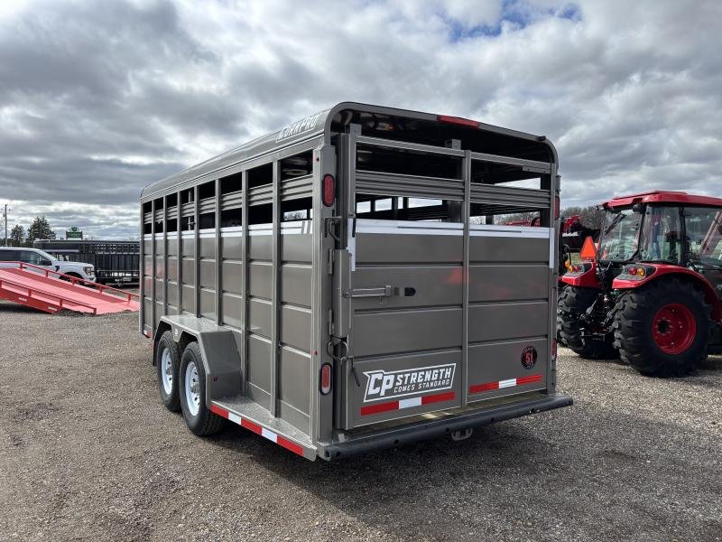 2025 CornPro SB-20 7S Livestock / Horse Trailer 7x20