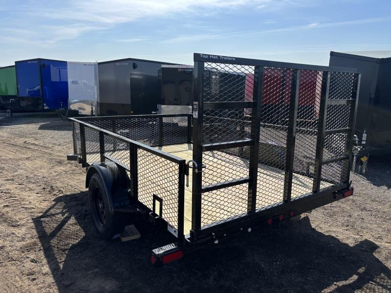 2025 Top Hat Trailers 7x10 Utility Trailer
