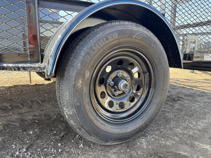 2025 Top Hat Trailers 7x10 Utility Trailer
