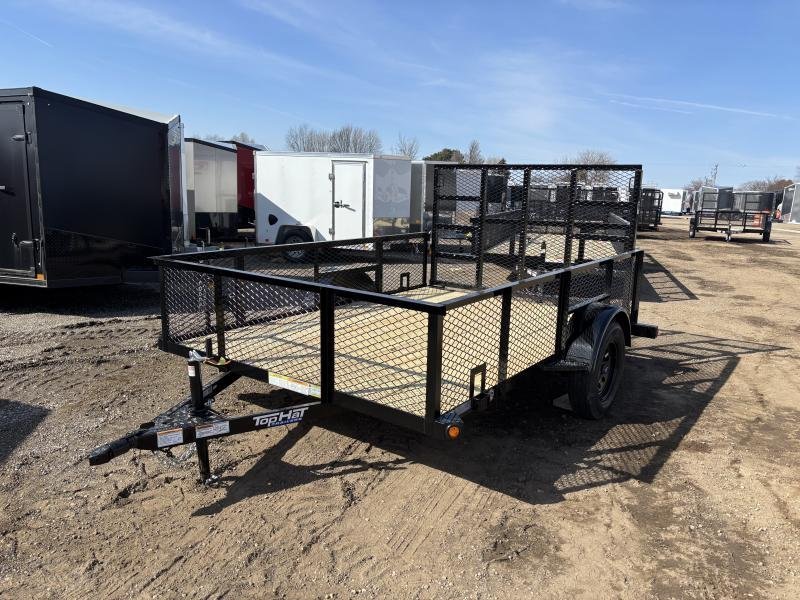 2025 Top Hat Trailers 7x10 Utility Trailer