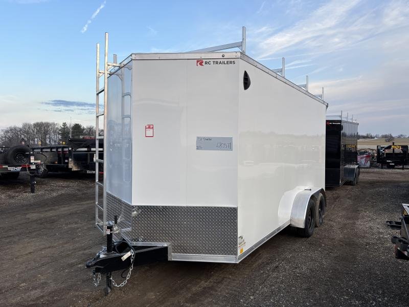 2025 RC Trailers RDLX 7x16 Contractor Package