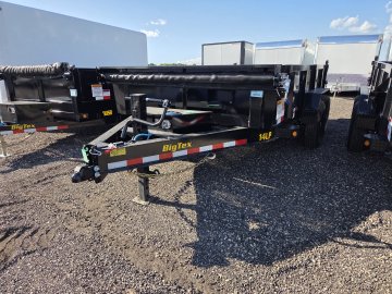 7'x14' Big Tex Trailers Dump 14LP-14 2'