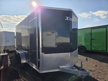 7'x14' Alcom Enclosed Cargo XPRESS7X14XLT-P 88"