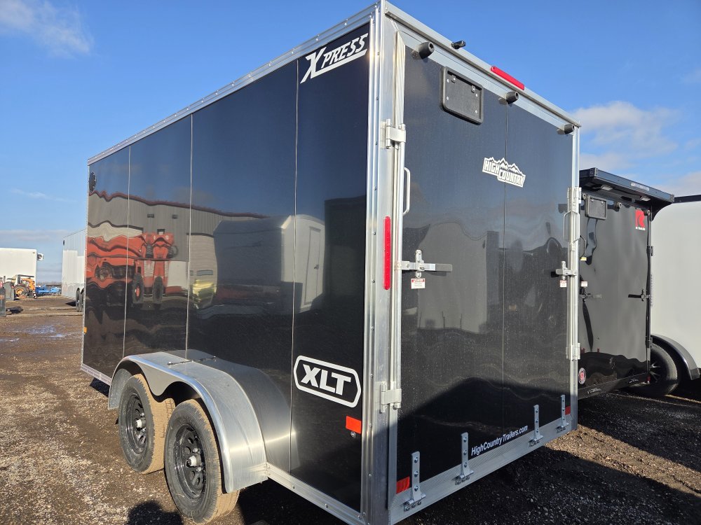 7'x14' Alcom Enclosed Cargo XPRESS7X14XLT-P 88"