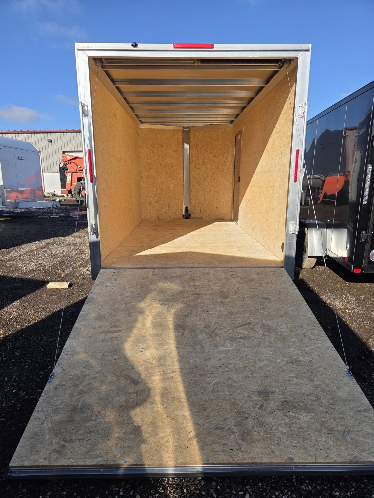 7'x14' Alcom Enclosed Cargo XPRESS7X14XLT-P 88"