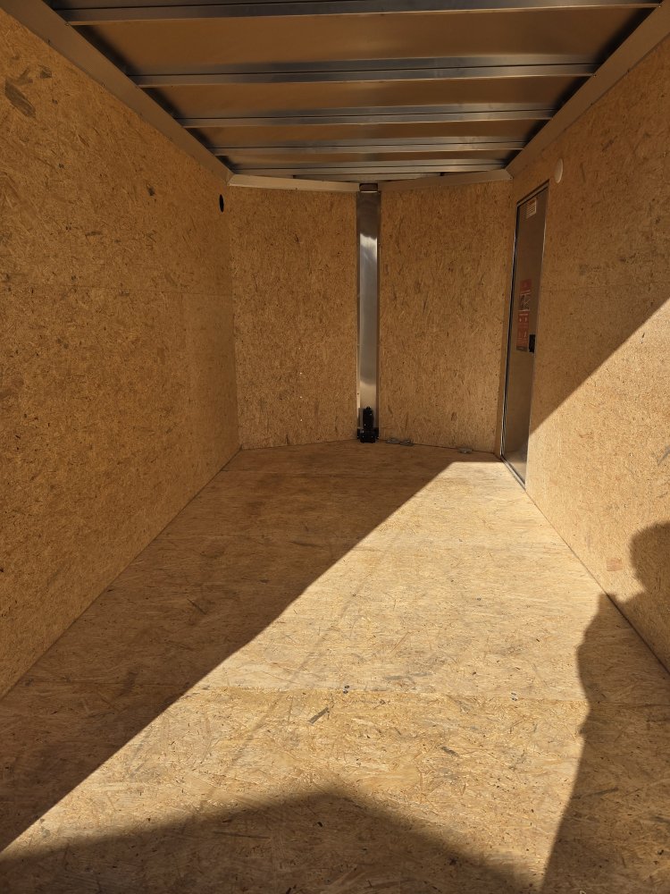 7'x14' Alcom Enclosed Cargo XPRESS7X14XLT-P 88"