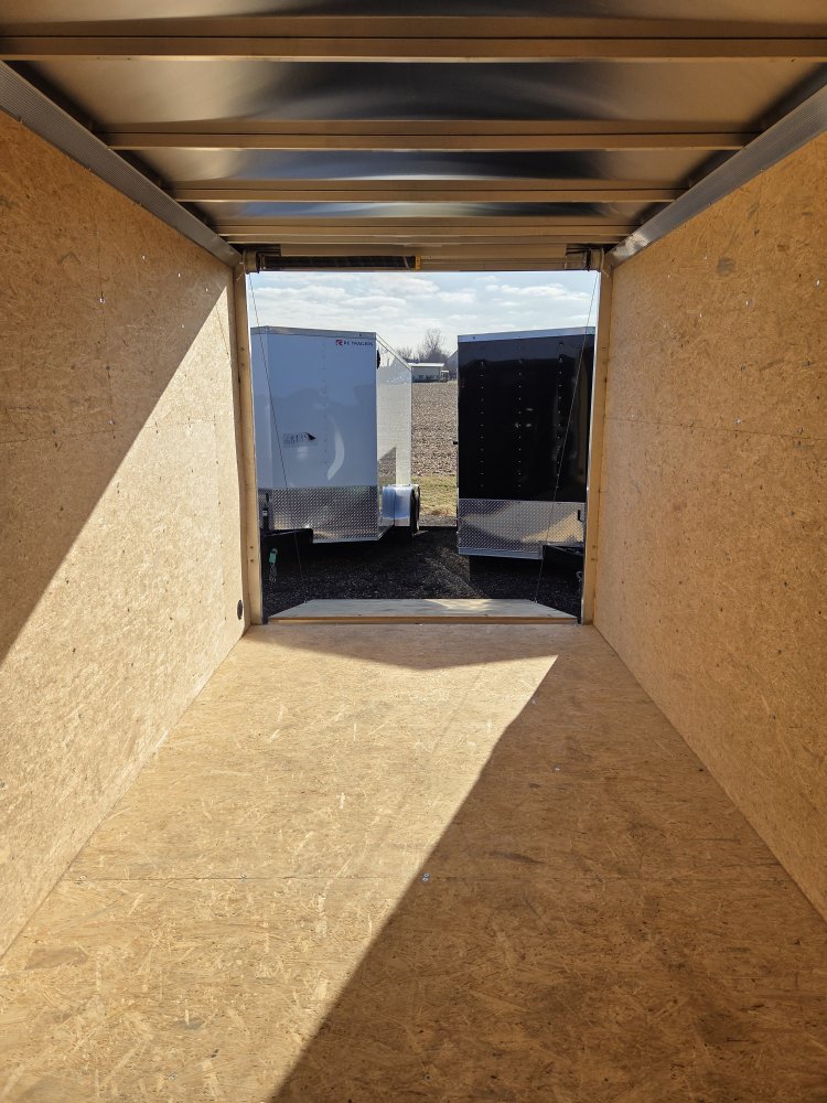 7'x14' Alcom Enclosed Cargo XPRESS7X14XLT-P 88"