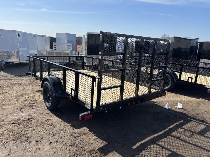 2025 Top Hat Trailers 7x12 Utility Trailer