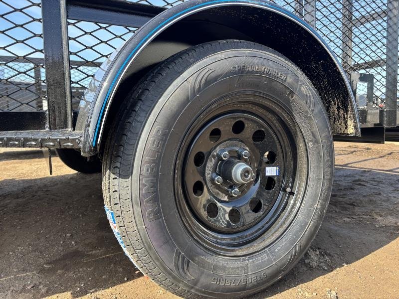 2025 Top Hat Trailers 7x12 Utility Trailer