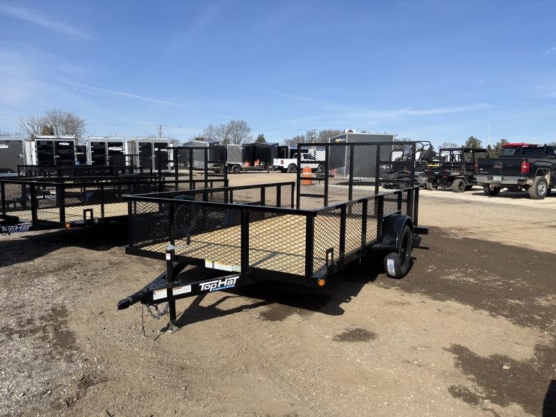 2025 Top Hat Trailers 7x12 Utility Trailer
