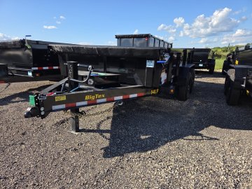 7'x14' Big Tex Trailers Dump 14LP-14 2'