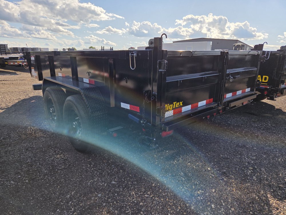7'x14' Big Tex Trailers Dump 14LP-14 2'
