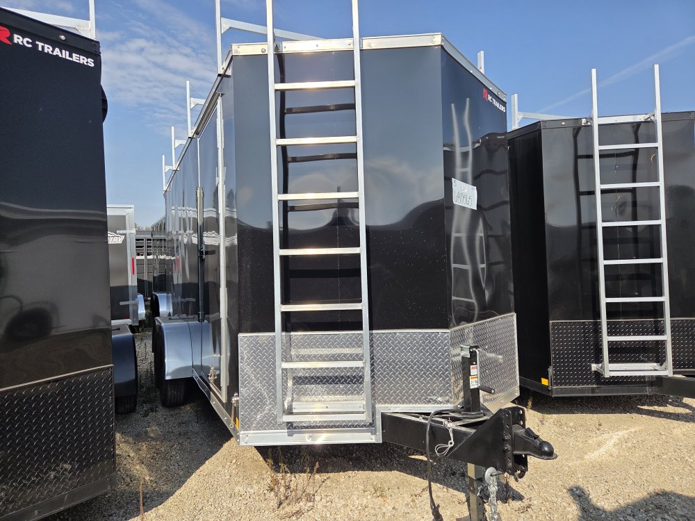 7'x16' RC Trailers Enclosed Cargo RDLX 7X16TA3 84"