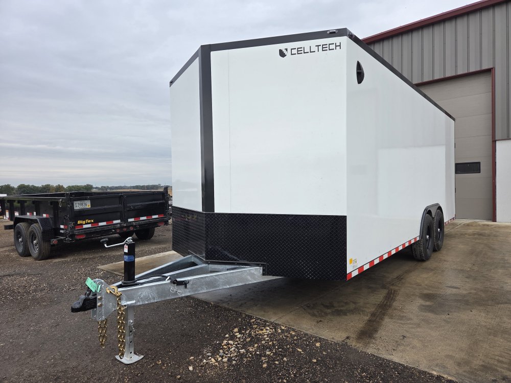 8.5'x20' CellTech Enclosed Cargo 85X20TA5 99"