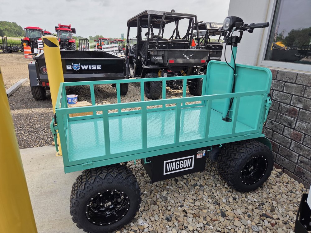 WAGGON Custom Series 1000W Electric Utility Cart