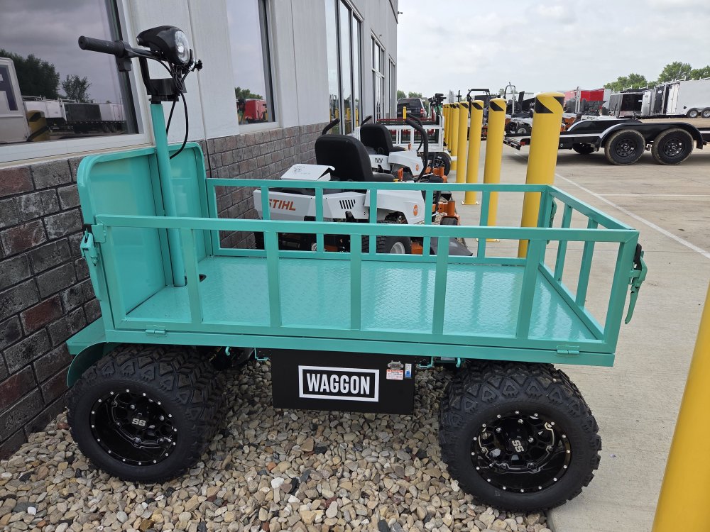 WAGGON Custom Series 1000W Electric Utility Cart