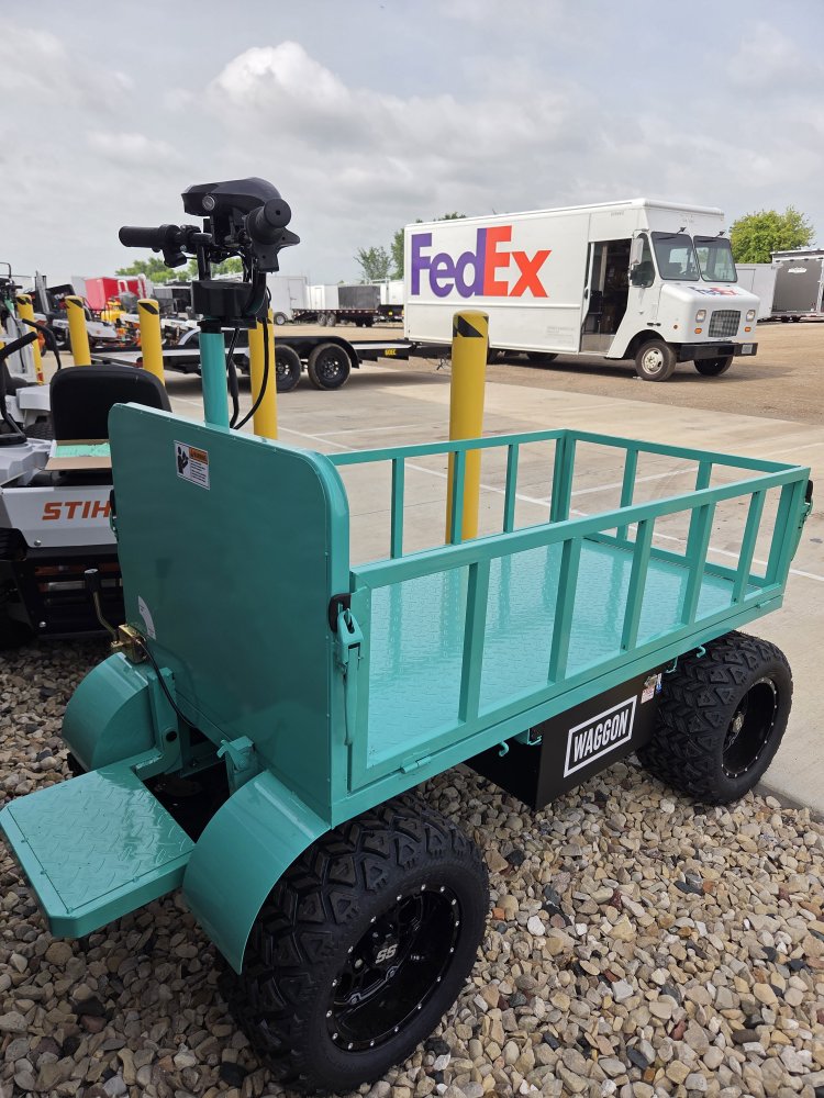 WAGGON Custom Series 1000W Electric Utility Cart