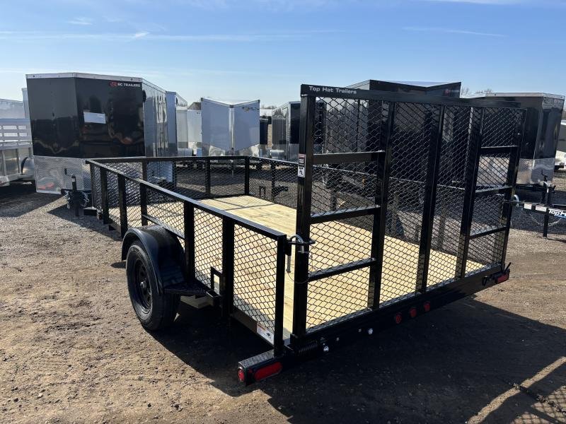 2025 Top Hat Trailers 7x12 Utility Trailer