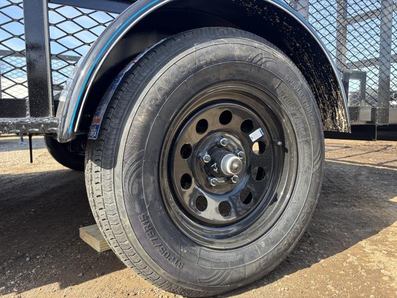 2025 Top Hat Trailers 7x12 Utility Trailer