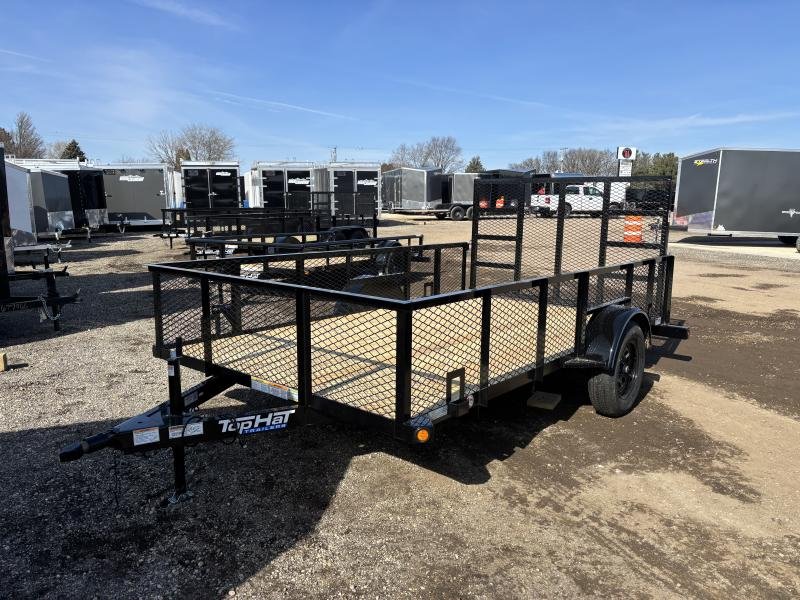 2025 Top Hat Trailers 7x12 Utility Trailer