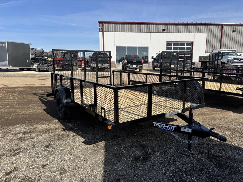 2025 Top Hat Trailers 7x12 Utility Trailer