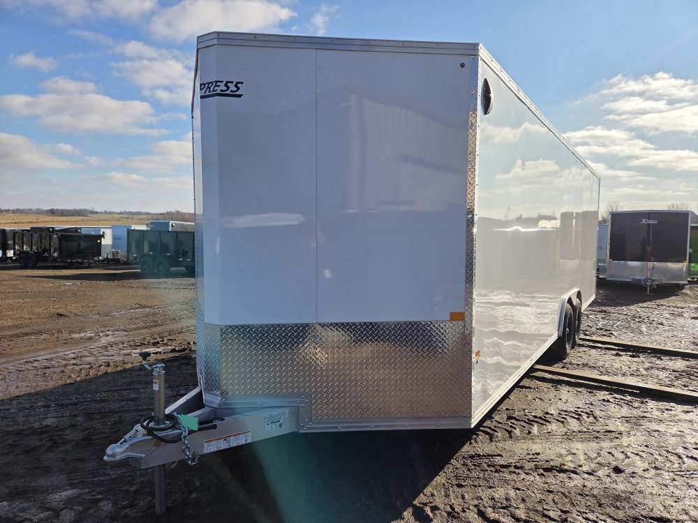 8.5'x24' Alcom Enclosed Cargo XPRESS8.5X24CH-XLT-P 82"