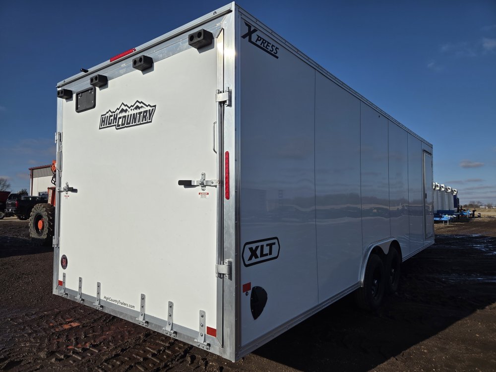 8.5'x24' Alcom Enclosed Cargo XPRESS8.5X24CH-XLT-P 82"
