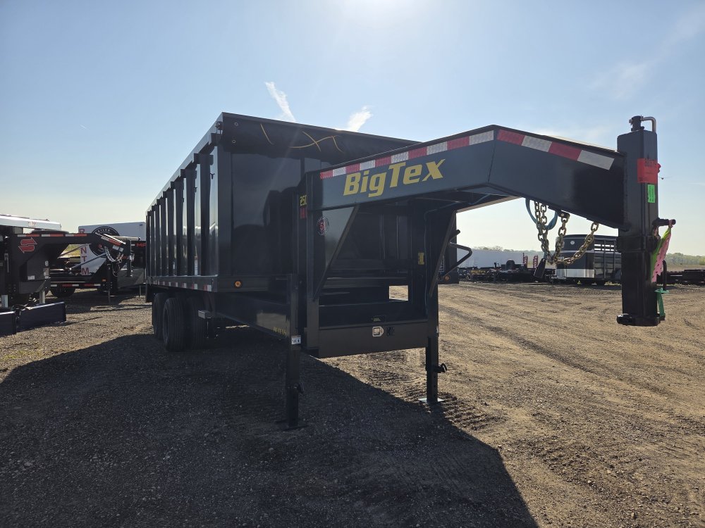 8.5'x20' Big Tex Dump 25DU-20 4'