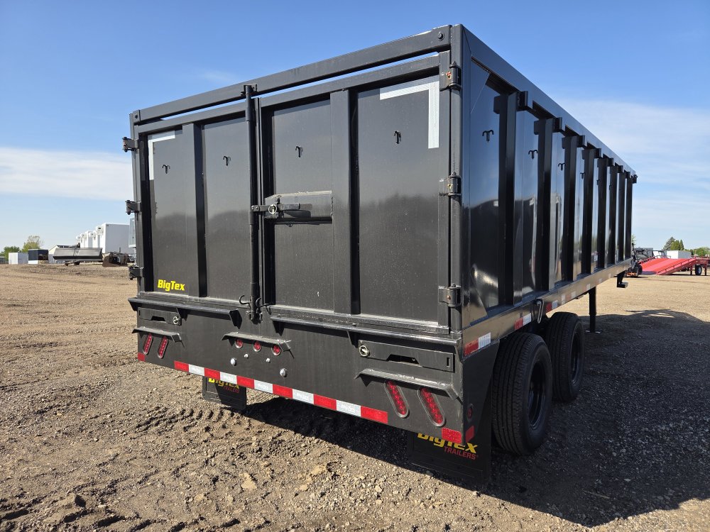 8.5'x20' Big Tex Dump 25DU-20 4'