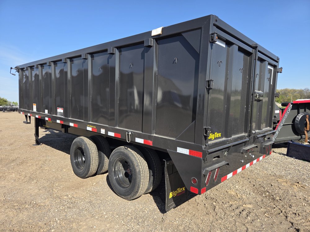 8.5'x20' Big Tex Dump 25DU-20 4'