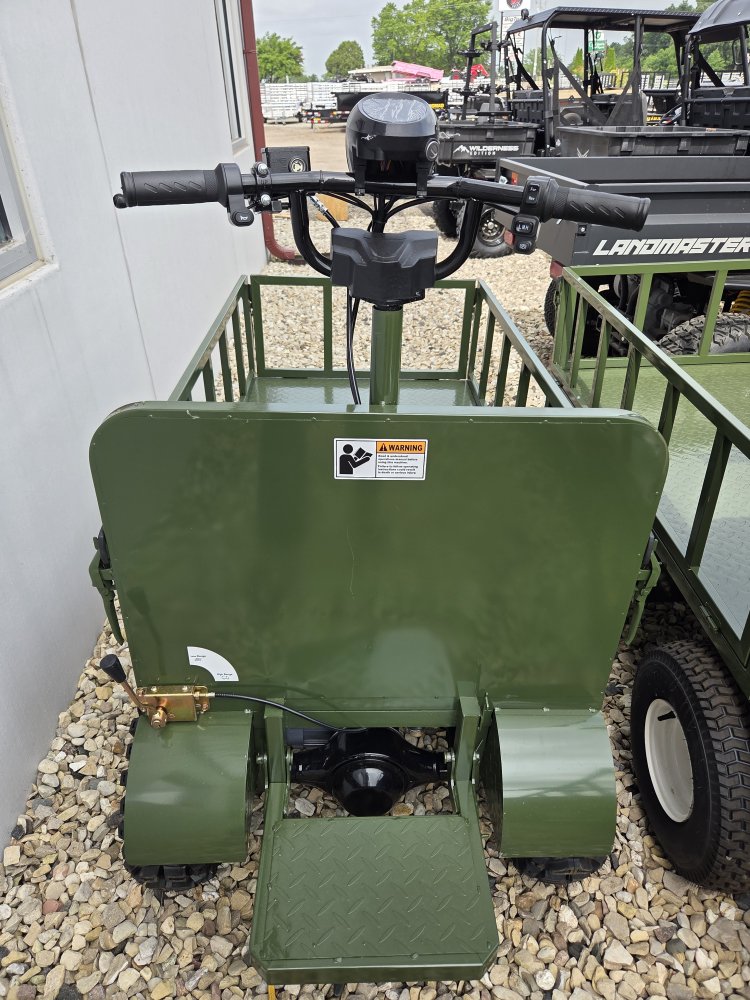 WAGGON Snow & Mud Edition 1200W Electric Utility Cart
