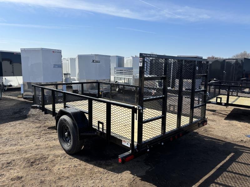 2025 Top Hat Trailers 7x12 Utility Trailer