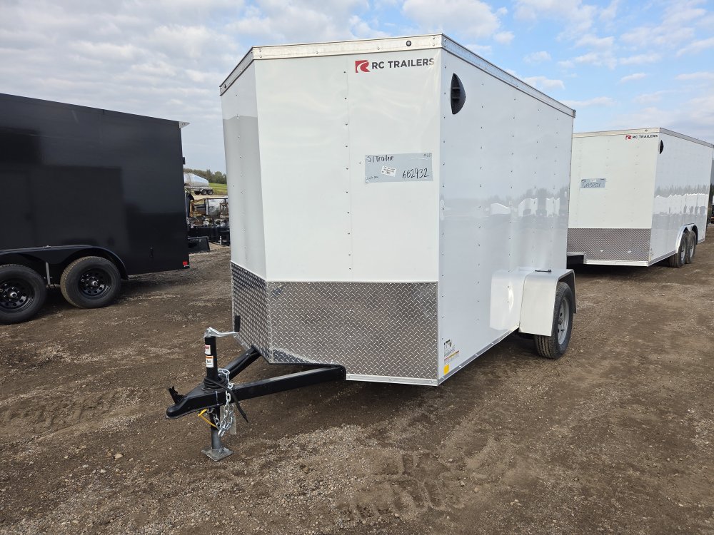6'x10' RC Trailers Enclosed Cargo RWT 6x10 72"