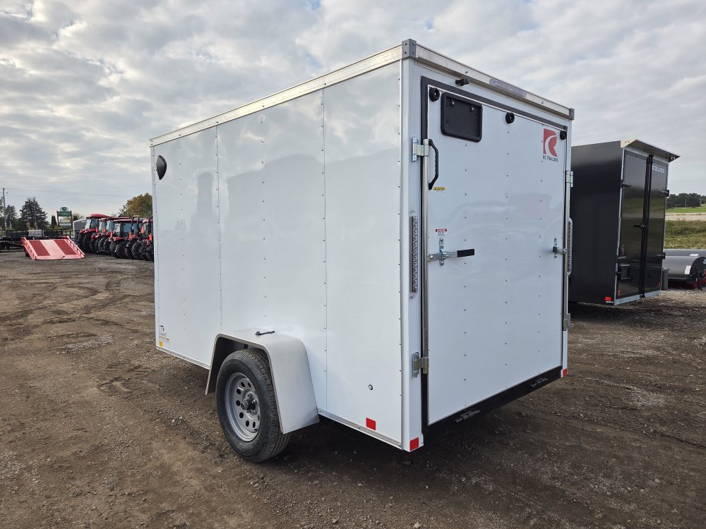 6'x10' RC Trailers Enclosed Cargo RWT 6x10 72"