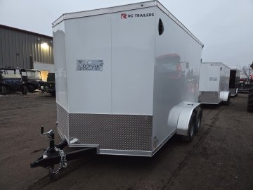 7'x12' RC Trailers Enclosed Cargo RDLX 7x12 78"