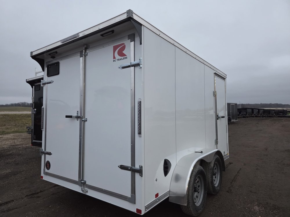 7'x12' RC Trailers Enclosed Cargo RDLX 7x12 78"