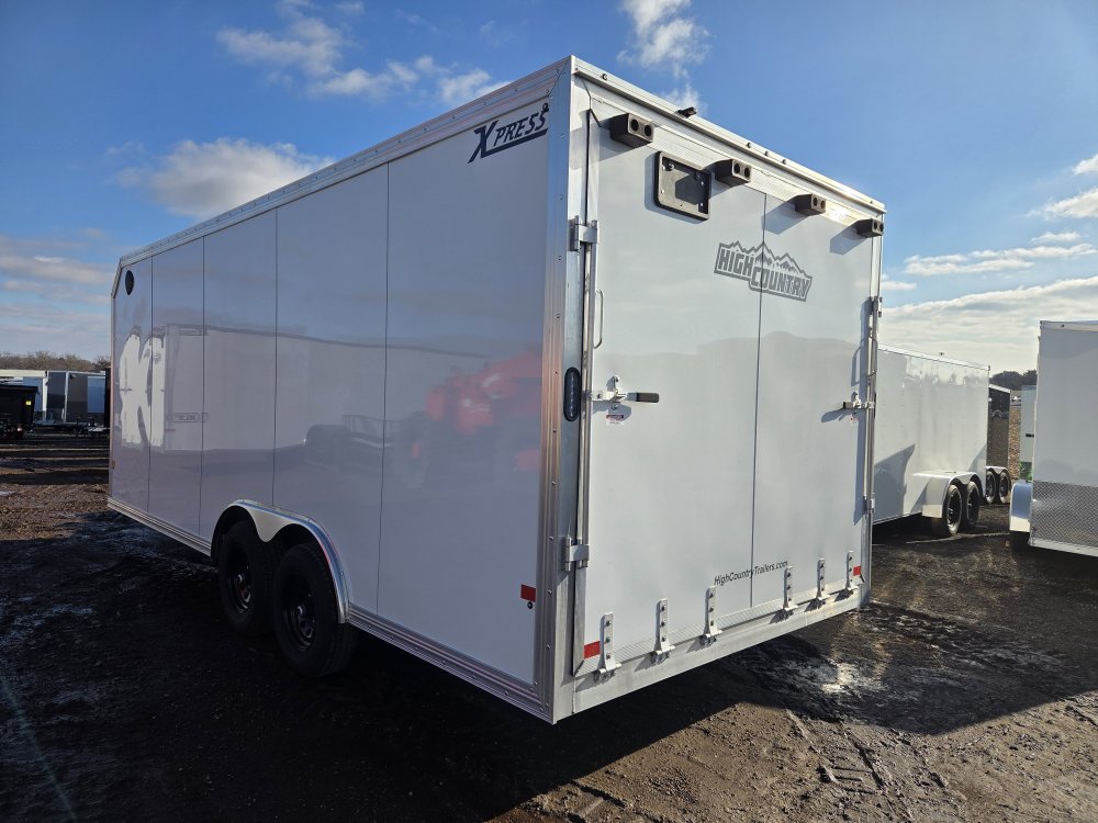 8.5'x20' Alcom Enclosed Cargo XPRESS8.5X20 ULP-LMFL25 82"