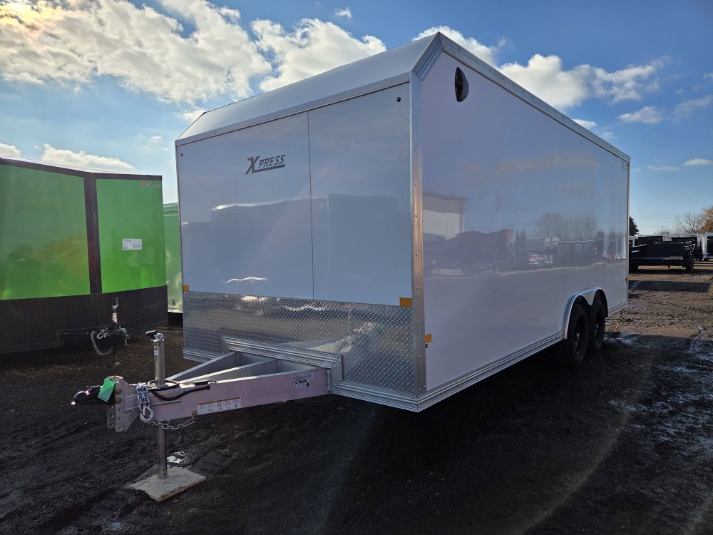 8.5'x20' Alcom Enclosed Cargo XPRESS8.5X20 ULP-LMFL25 82"
