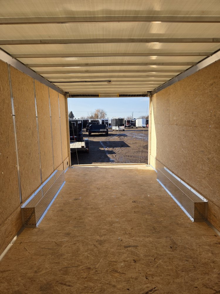 8.5'x20' Alcom Enclosed Cargo XPRESS8.5X20 ULP-LMFL25 82"