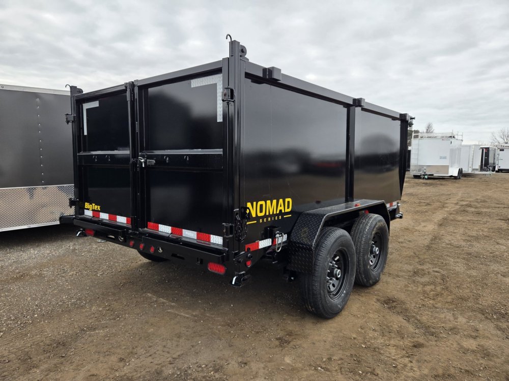 7'x12' Big Tex Dump 14LX-12 4'