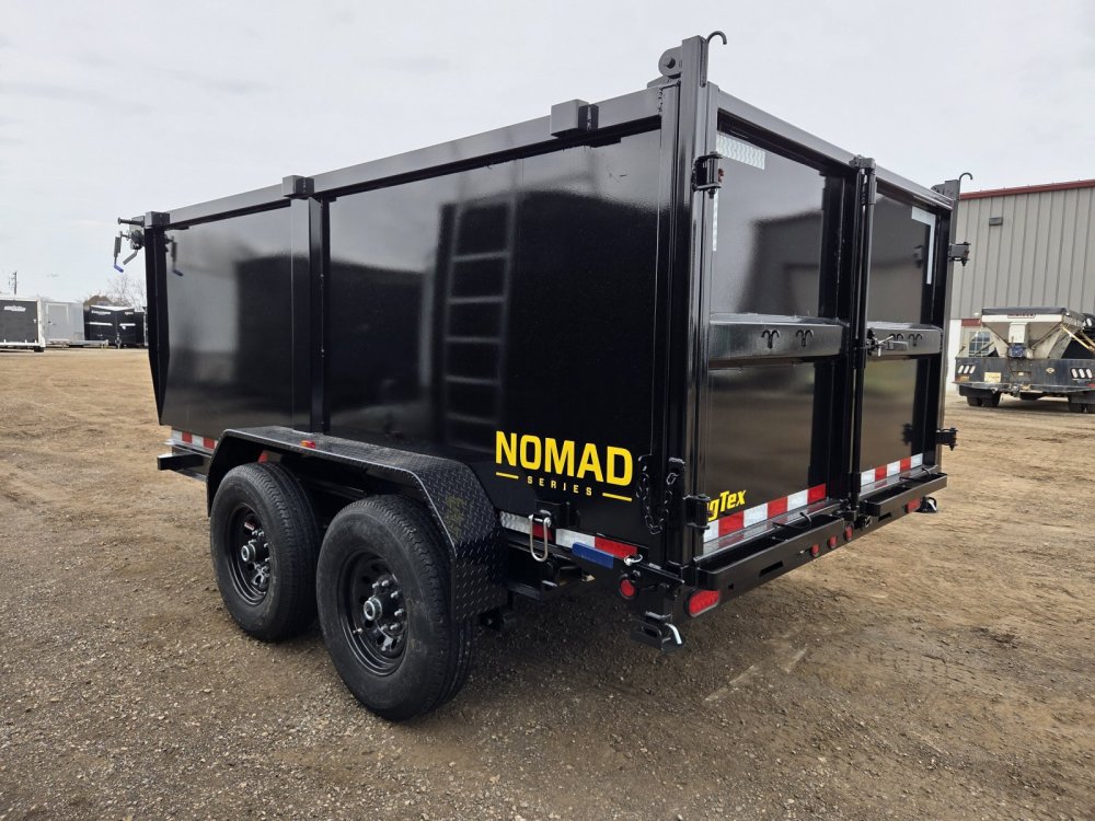 7'x12' Big Tex Dump 14LX-12 4'