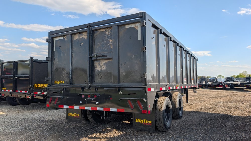 8.5'x20' Big Tex Dump 25DU-20 4'