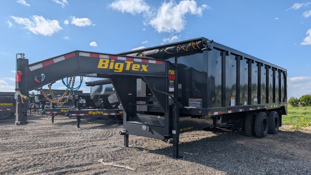 8.5'x20' Big Tex Dump 25DU-20 4'