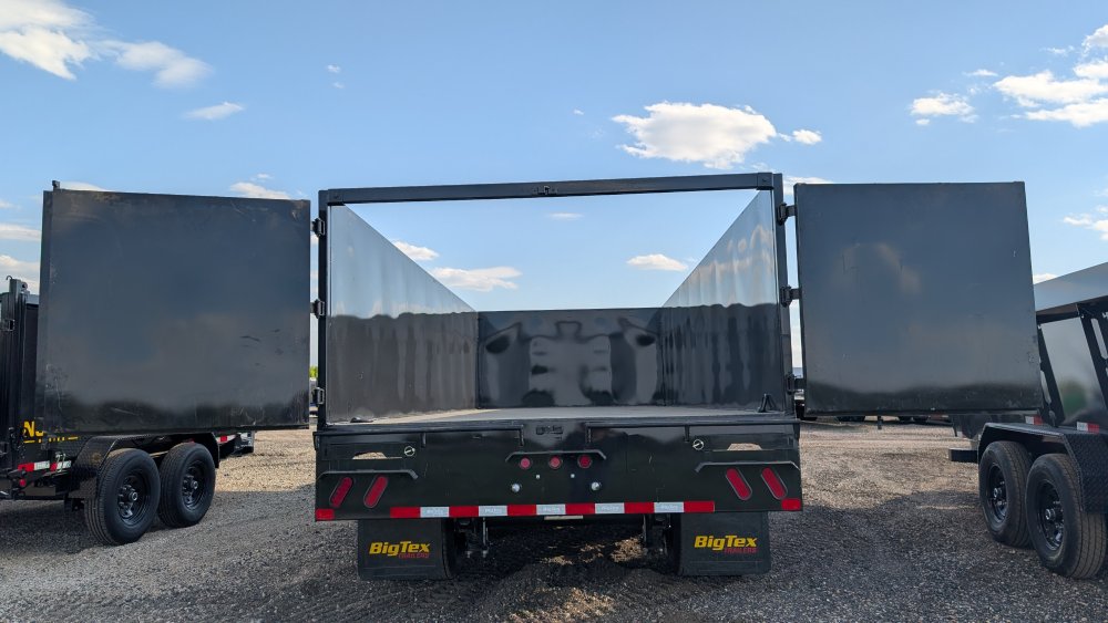 8.5'x20' Big Tex Dump 25DU-20 4'
